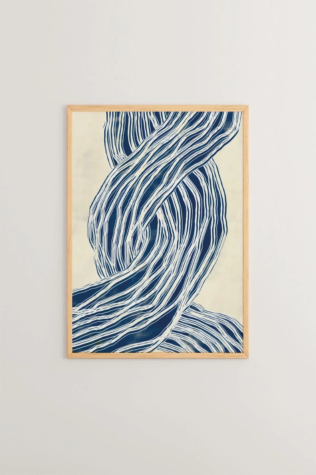 Pikturë dekorative me kornizë, Wallity, Lmnmdl15, shumëngjyrëshe, 33x48cm