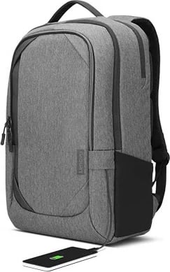 Çantë shpine Lenovo Business Casual 17.3 inç, poliestër, rezistente ndaj ujit, gri