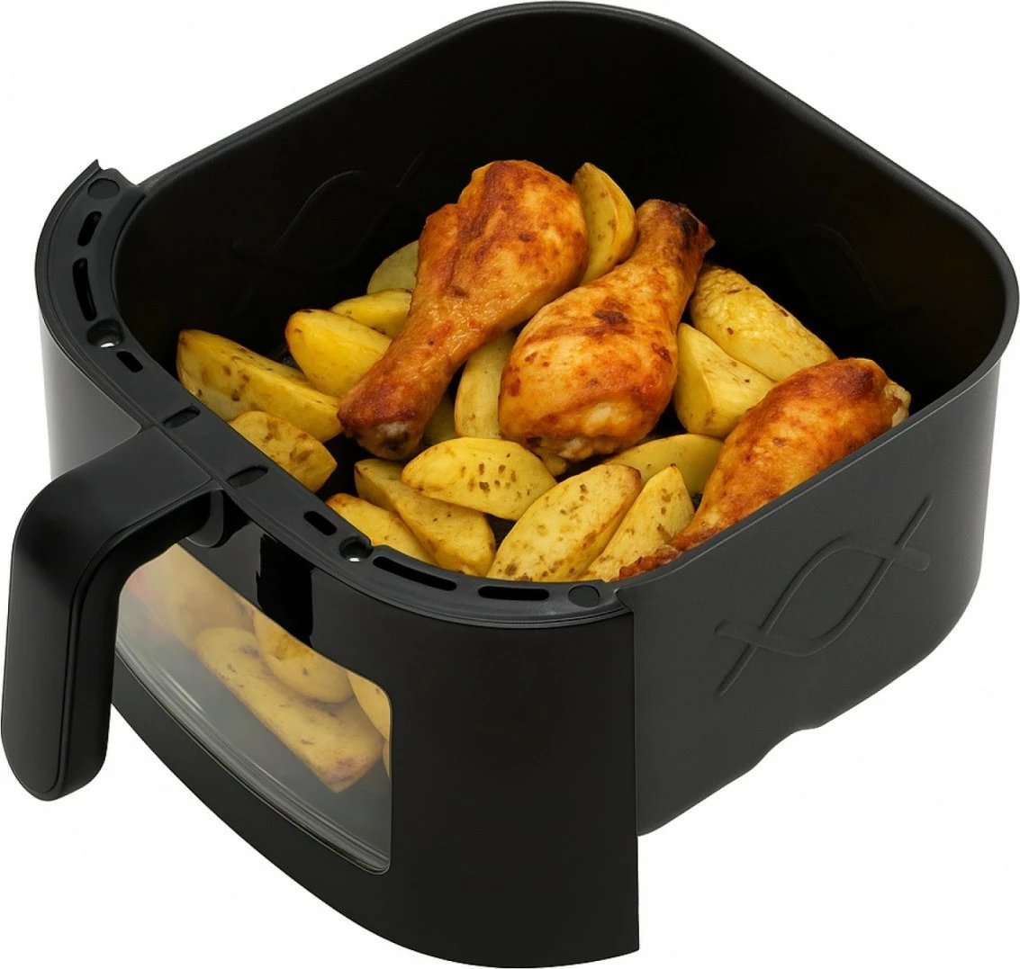 Fritëz ajri Adler AD 6318, 8L, i zi