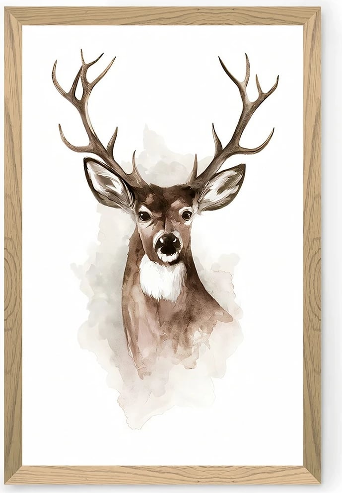 Pikturë dekorative për mur, Wallity, Tekhammdf104, shumëngjyrëshe, 33x48cm