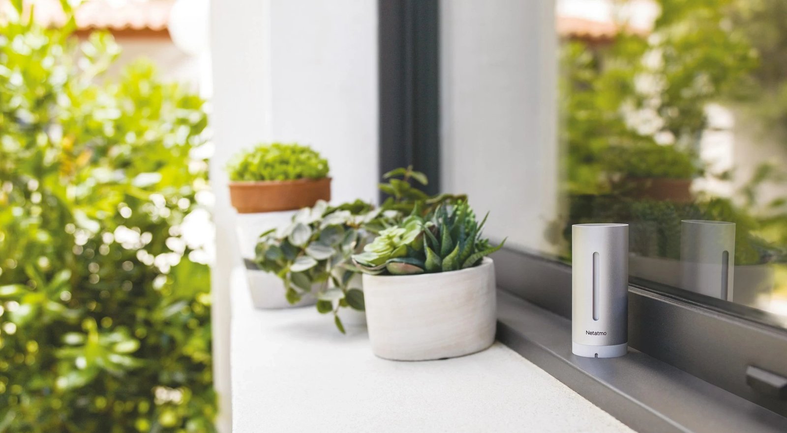 Stacion moti digjital Netatmo NWS01-EC, Alumini, Wi-Fi