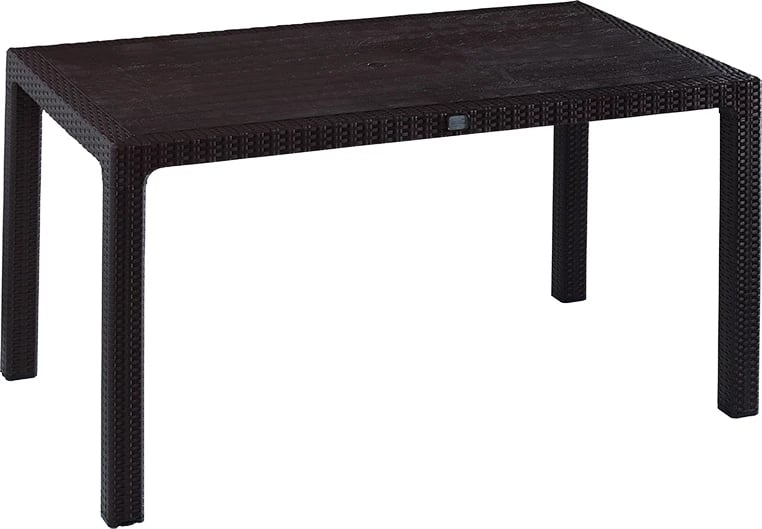 Tavolinë me karrige Explore-Festive set 5 copë PP ngjyrë kafe 150x90x73.5cm