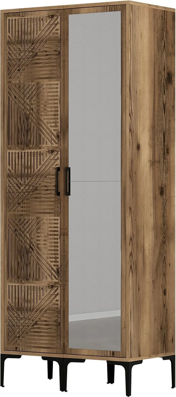 Dollap Skye Decor, ngjyrë arre, Kumsal PR