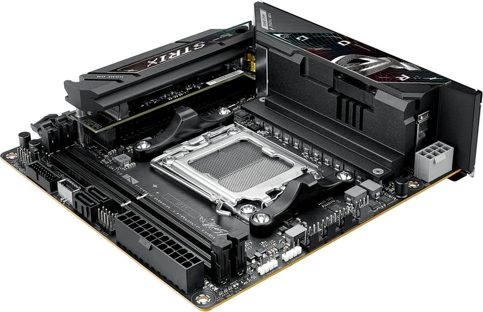 Pllakë amë ASUS ROG STRIX B850-I GAMING WIFI, Socket AM5, mini ITX, E zezë