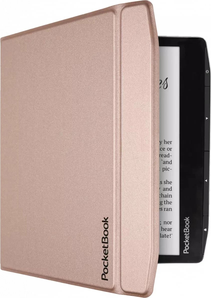 Mbështjellës PocketBook Flip Shiny Beige për 7 inch