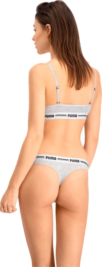 Të brendshme string për femra Puma, gri