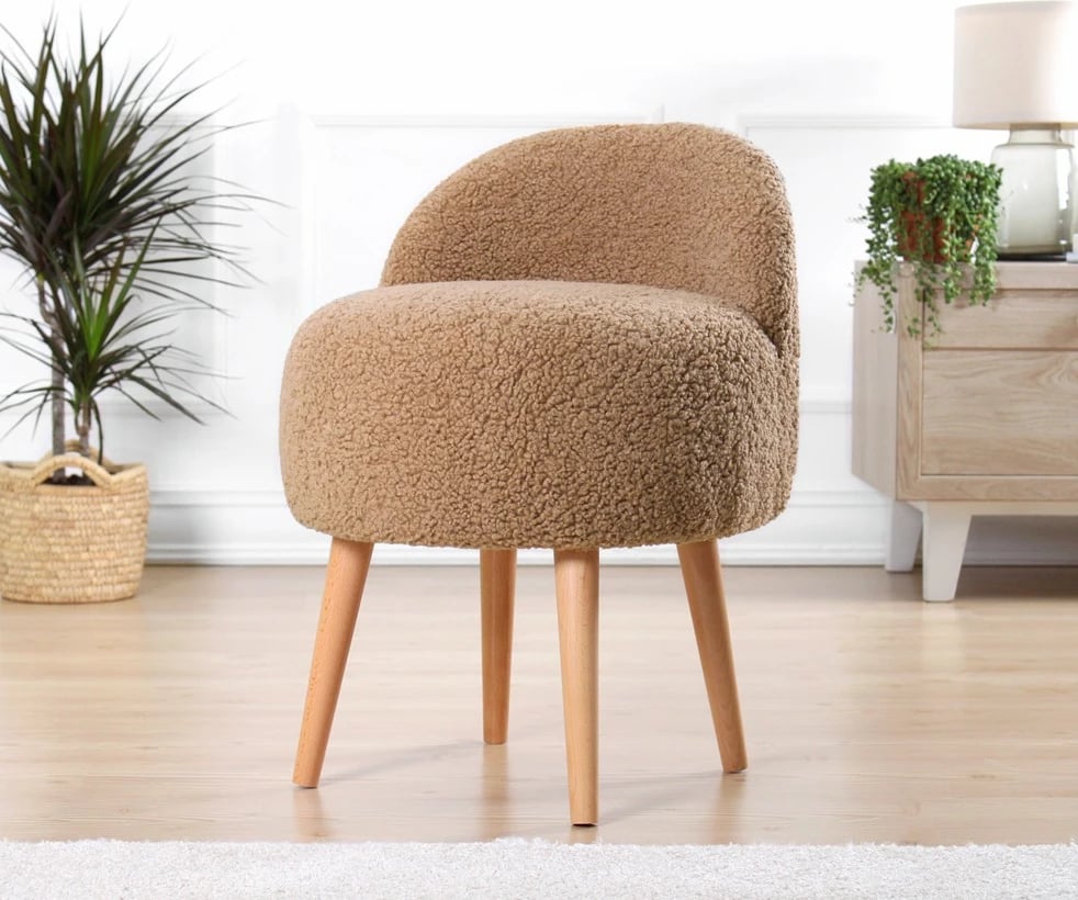 Puf Atelier del Sofa, Rufmee, ngjyrë kafe