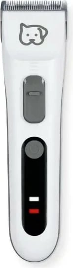 Makinë qethëse për kafshë Beurer PP110, rregullim 0.6–25 mm, teh çelik inox, bateri 4 orë, përdorim me kabllo/pa kabllo, set 9-copësh, bardhë/gri