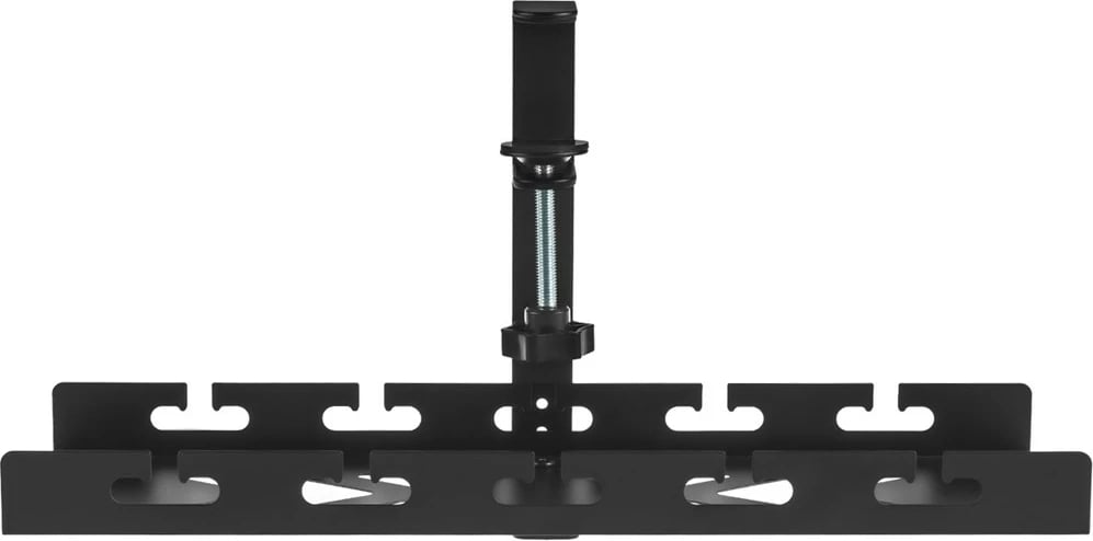 Organizues kabllosh Maclean MC-105 B, çelik, nën tavolinë, i zi