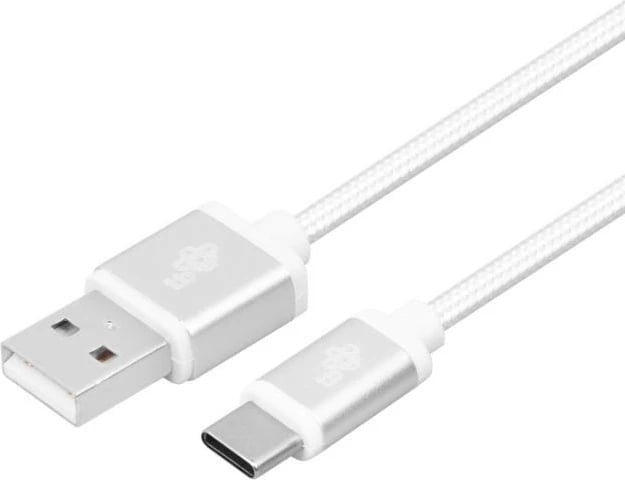 Kabllo USB në USB Type-C TB AKTBXKUCSBA200V, 2m, Argjend