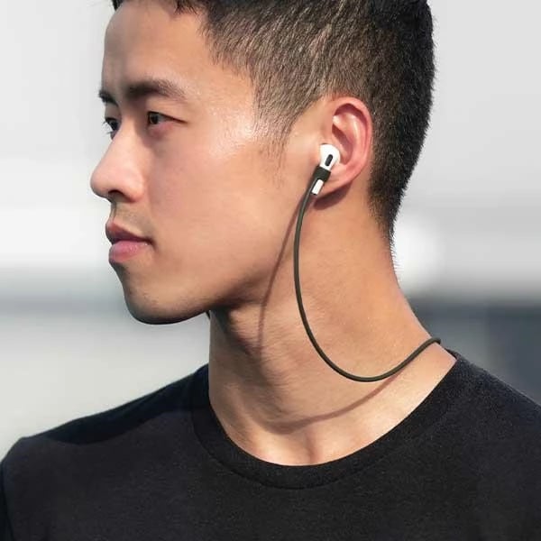 Mbështjellës UNIQ Vencer për AirPods Pro 2, me karabiner, e gjelbër