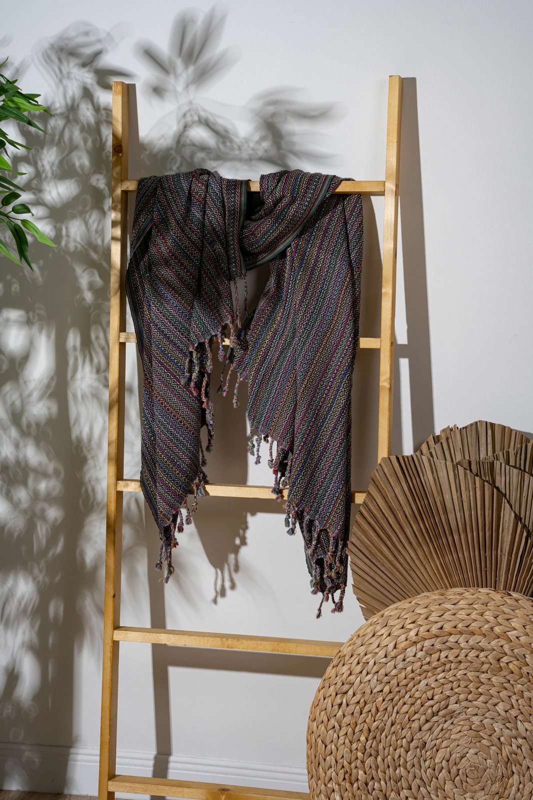 Peshqir plazhi Fouta, Mijölnir, otantik, ngjyrë e zezë