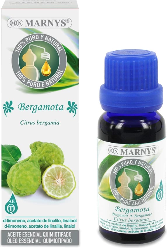 Vaj esencial ushqimor Marnys Bergamota unisex