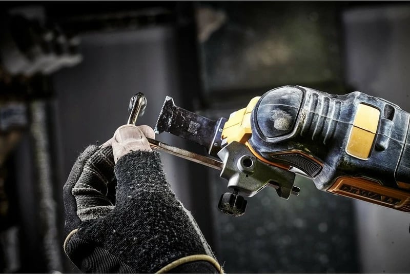 Mjet multifunksional DeWALT DCS356N-XJ, brushless, 18V XR, 3 shpejtësi, zi/verdhë