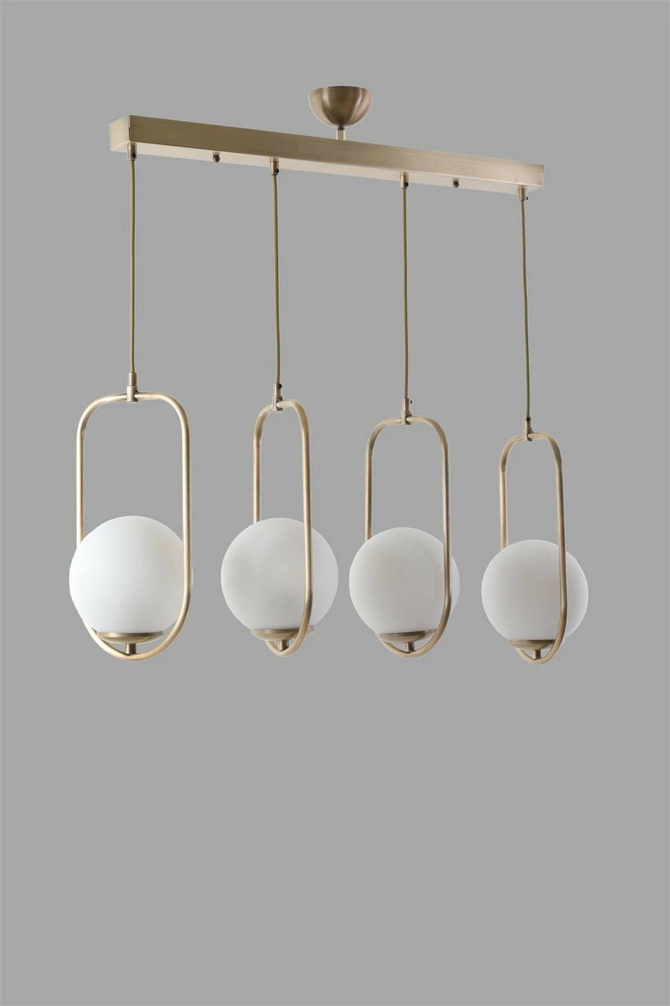 Llambë varëse Opviq, ahu, 4 vendesh, xham i bardhë, bakër