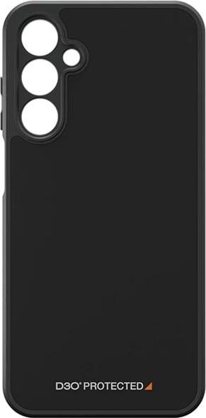 Mbështjellës PanzerGlass HardCase për Samsung Galaxy A25 5G, D3O Bio, i zi dhe transparent