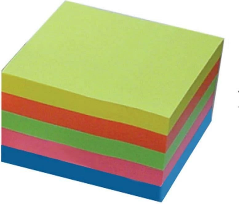 Fletëngjitëse me ngjyra NEXT 7.6x7.6cm 400 fletë