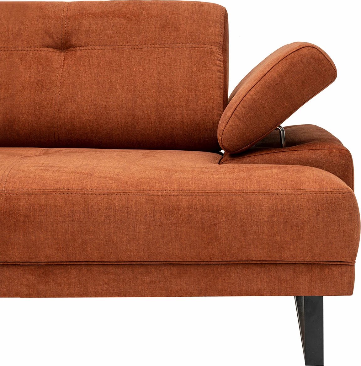 Këndare Atelier del Sofa Mustang, e madhe, kënd i majtë, portokalli