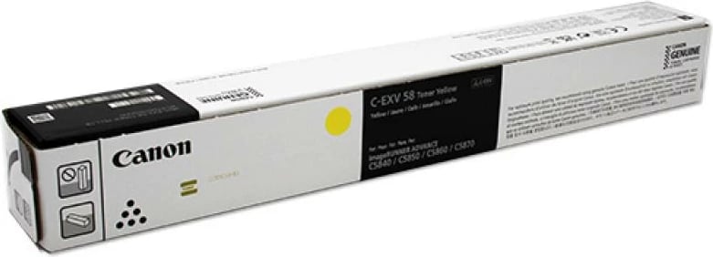 Toner Canon C-EXV 58 3766C002 deri 24,000 faqe verdhë