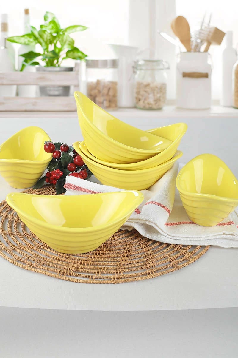 Set tasash qeramike (6 copë), Hermia Concept, ST502006F100A0000000ACD100