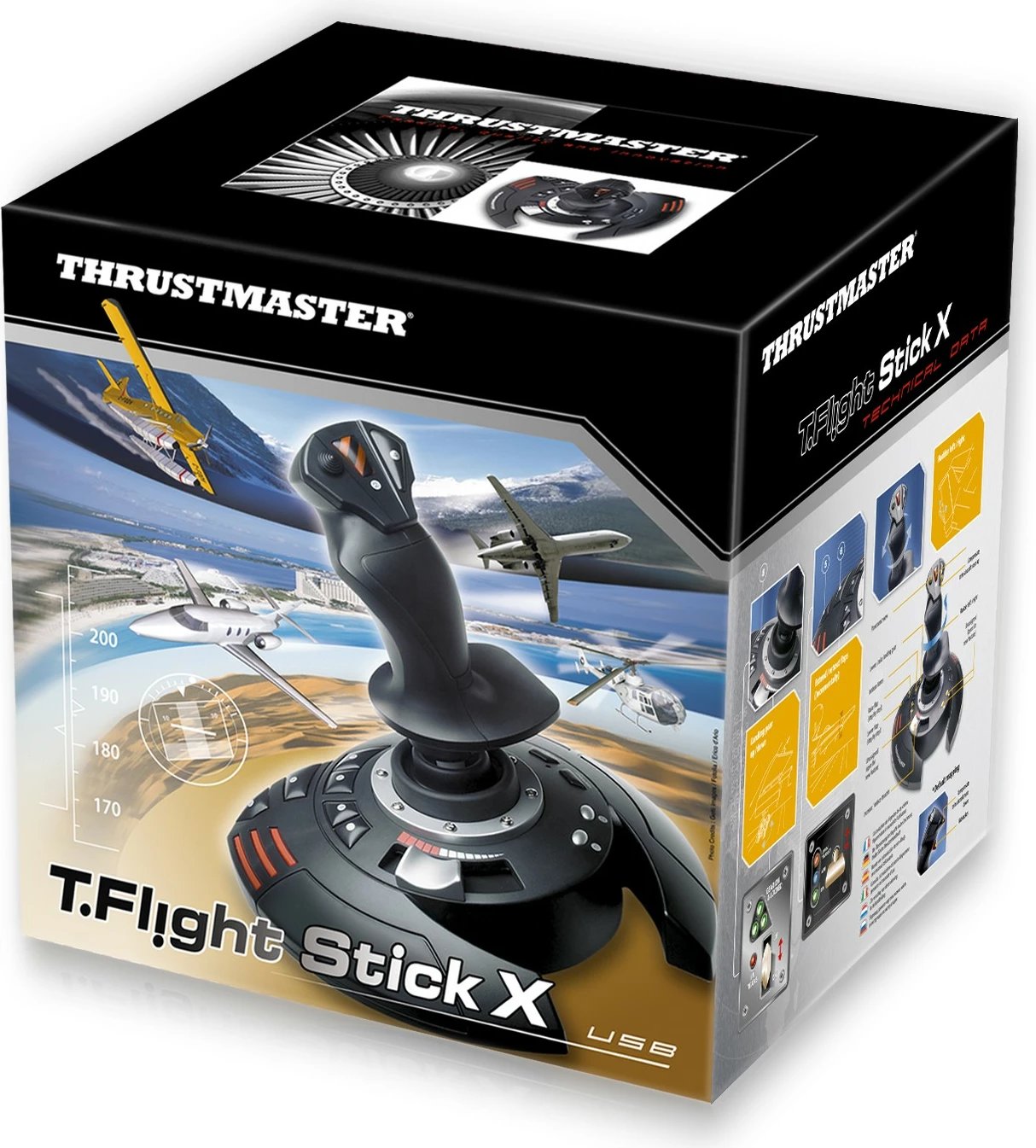 Joystick Thrustmaster T-Flight Stick X, i zi