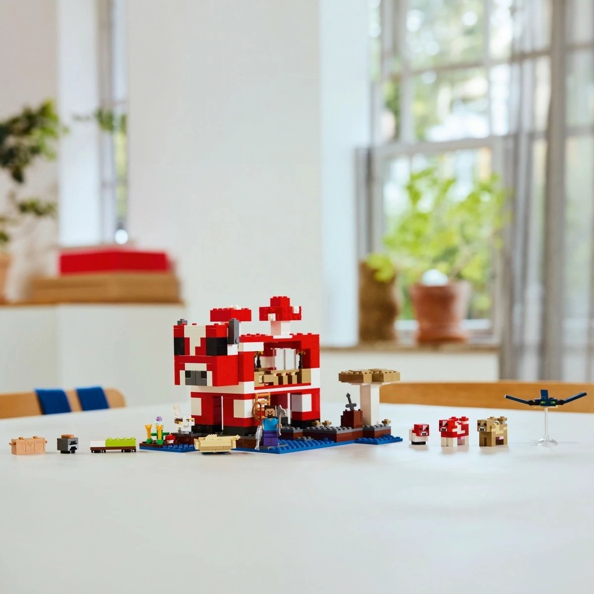 Set LEGO Minecraft Mushroom Cow House 21270, 500 pjesë