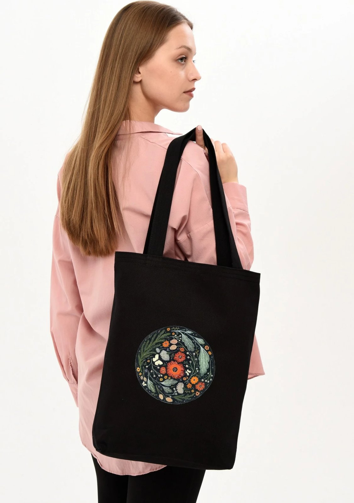 Çantë tote Zoozie Bags, e zezë, 1467