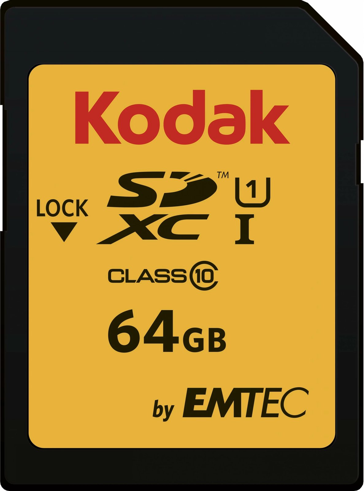 SDXC kartelë memorie Kodak 64GB Class 10 UHS-I e zezë