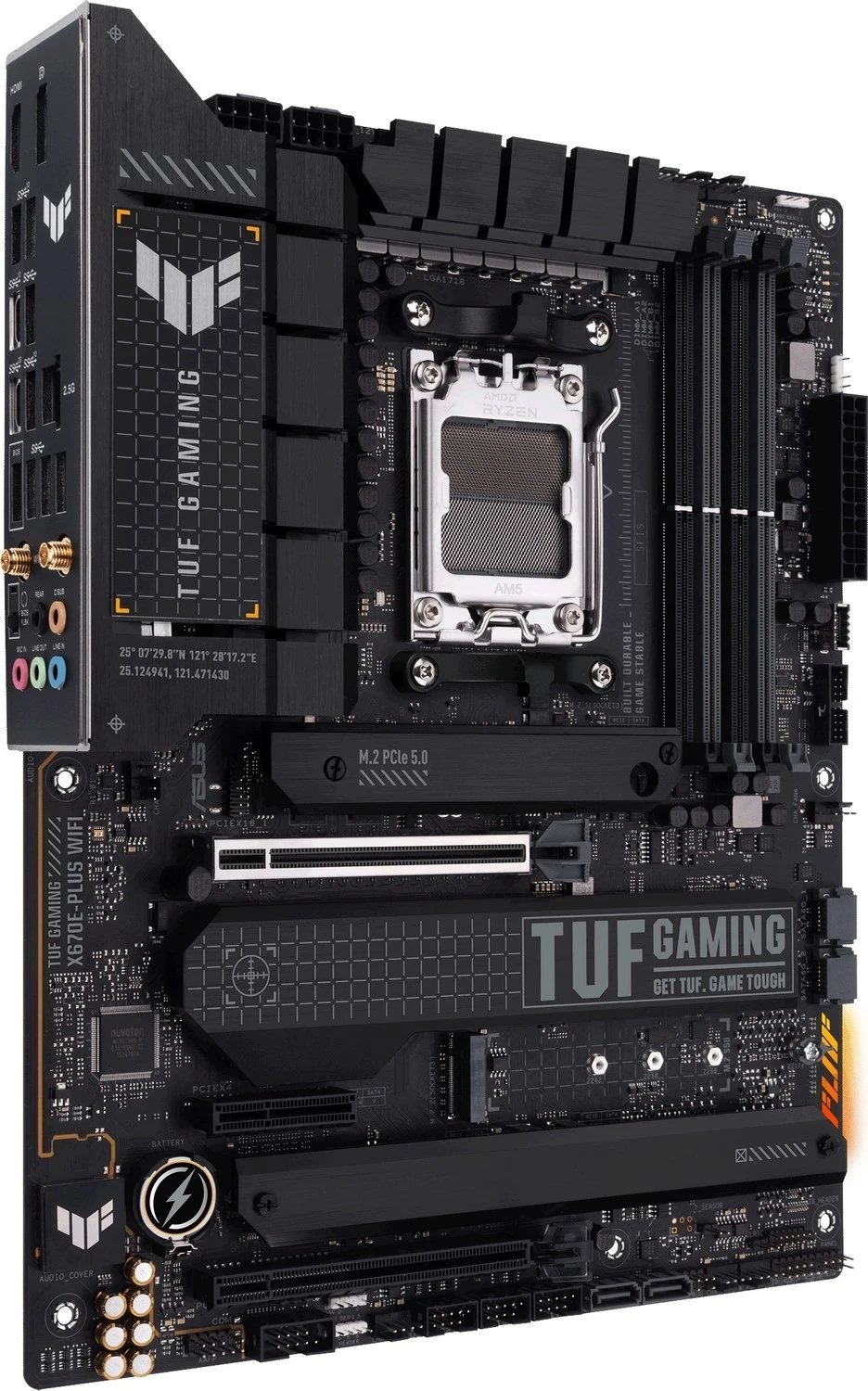 Pllakë amë Asus TUF Gaming X670E-PLUS WIFI (DDR5) - AMD X670 Pllakë amë Asus TUF Gaming X670E-PLUS WIFI (DDR5) - AMD X670