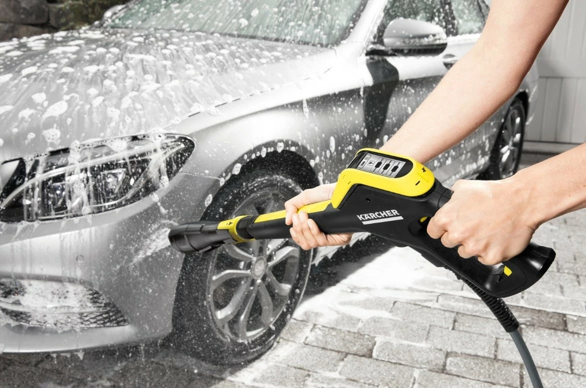 Pastrues me presion Karcher K5 Smart Control Flex 1.324-730.0, zi/verdhë