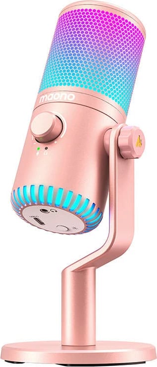 Mikrofon Maono DM30RGB, RGB, Cardioid, USB-C/3.5mm, Rozë