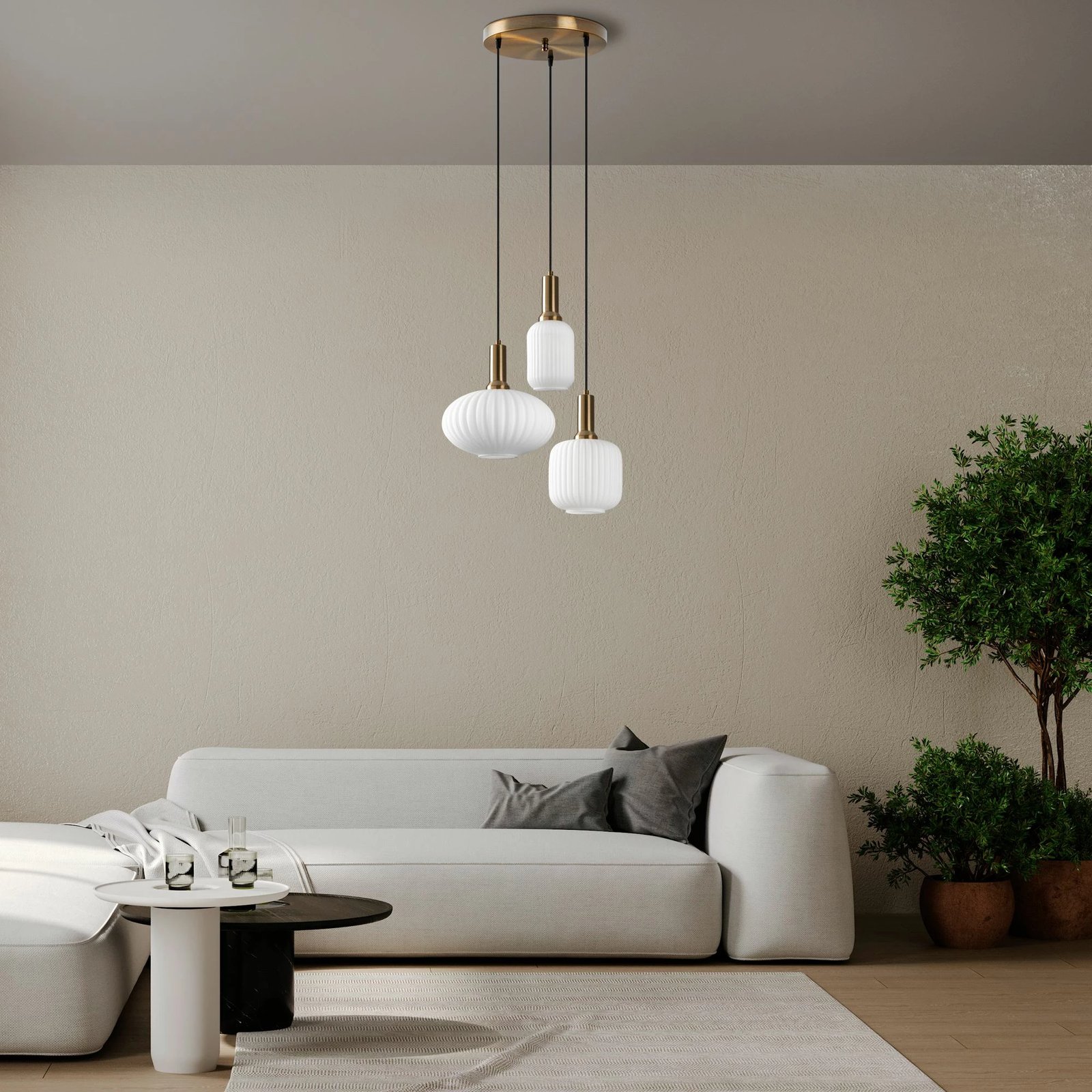 Llambë tavani Opviq, Asker - 15201, ngjyrë ari