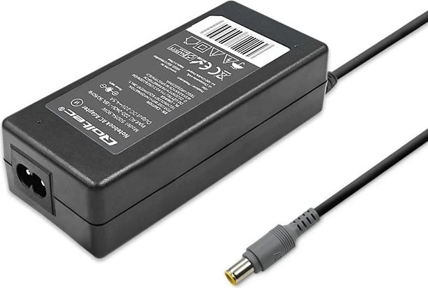 Adaptor i Fuqisë Qoltec 50093, 90 W, i Zi