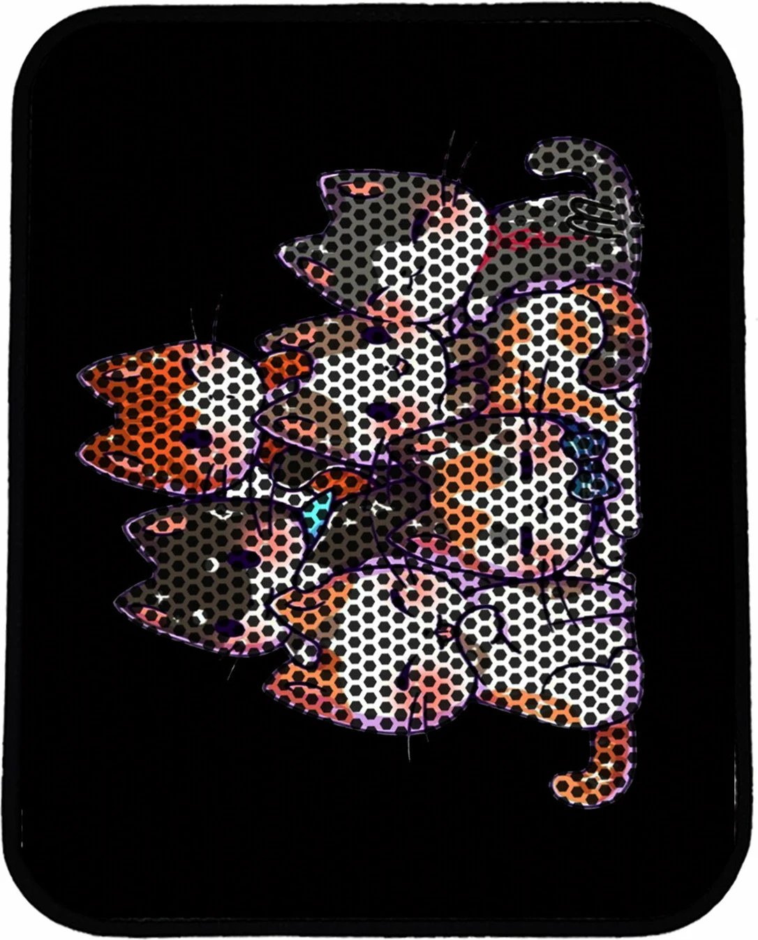 Tapet për rërë mace, shumëngjyrësh, Paws & Whiskers, Nrszn0088, 45x60cm