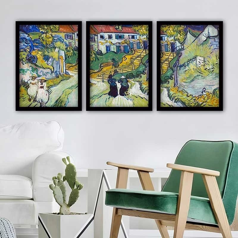 Pikturë dekorative me kornizë (3 pjesë), Wallity, 3SC_UN3868302_3545