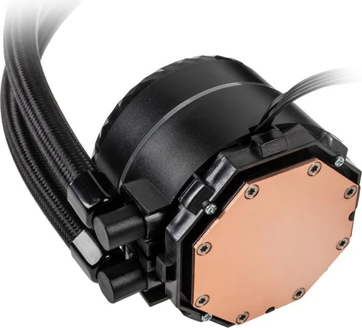 Kuler për procesor Kolink Umbra Void 120 AIO, 12 cm, Alumini, Gjelbër