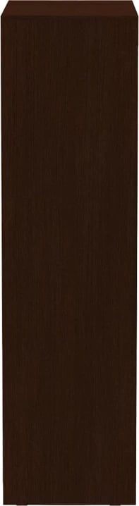 Dollap me dy dyer rrëshqitëse, pasqyrë, ngjyrë wenge, 120x60x220cm