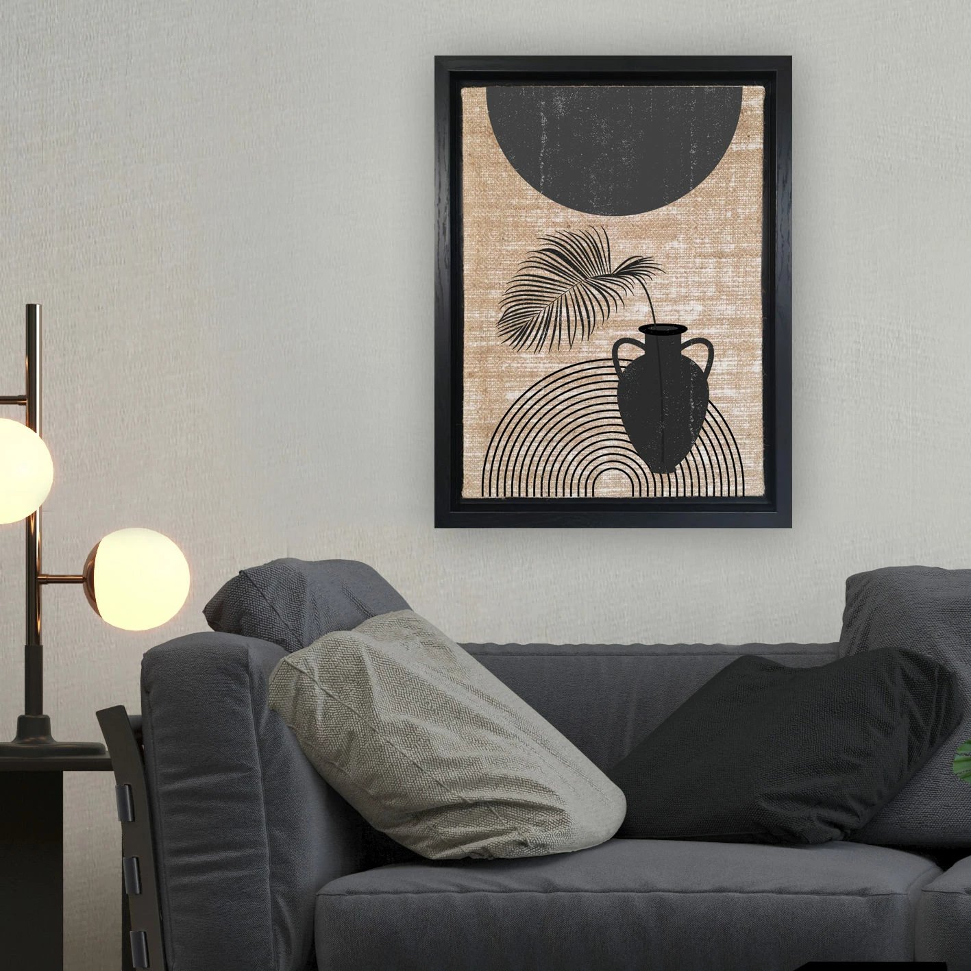 Pikturë dekorative në kanavacë, shumëngjyrëshe, Wallity LSJ518635863753, 46x66cm