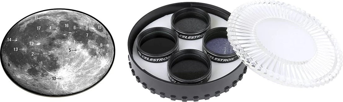 Set filtrash për hënë Celestron 1.25"