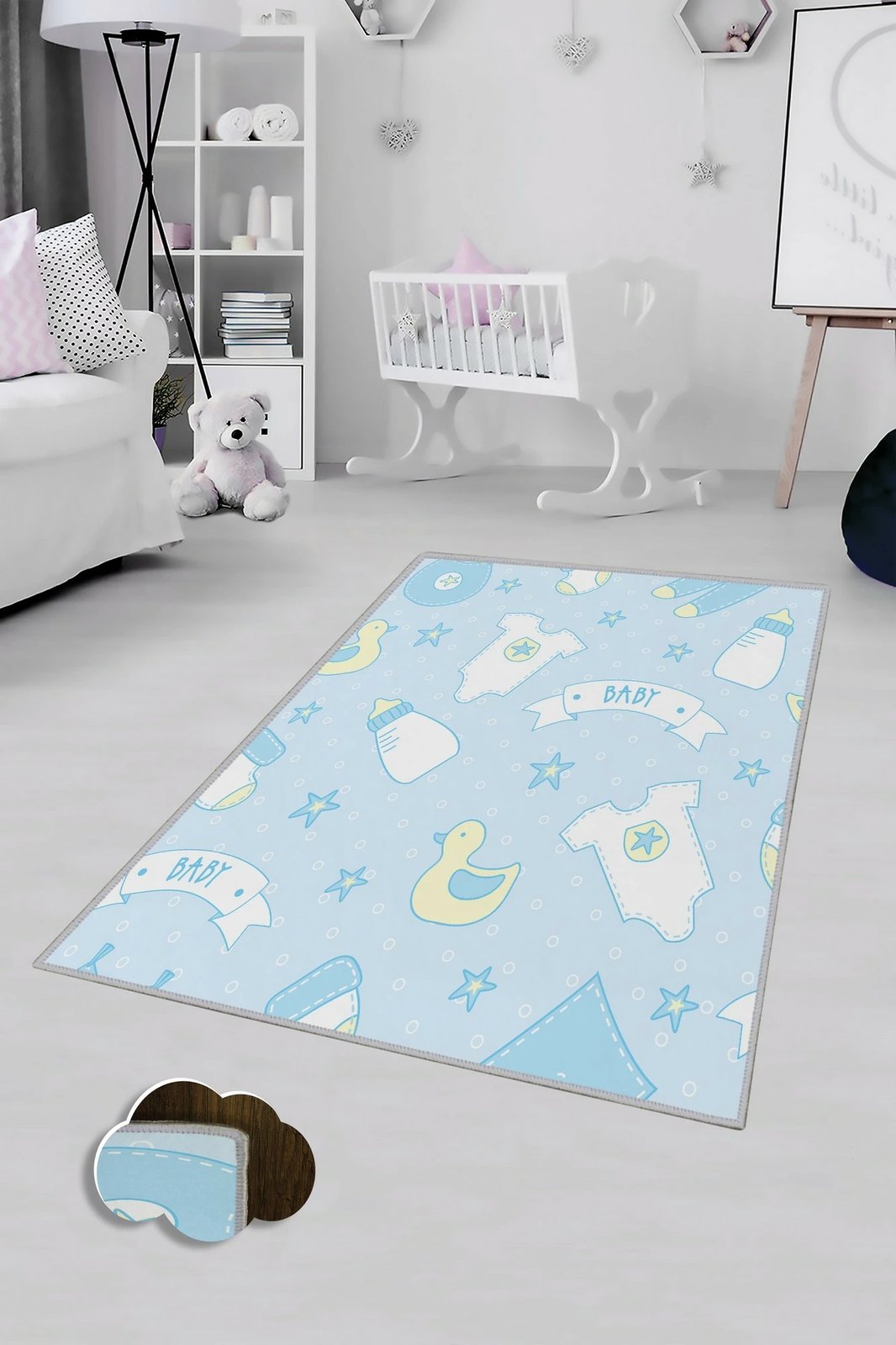 Qilim për fëmijë, shumëngjyrësh, Conceptum Hypnose, HMNT185, 160x230cm