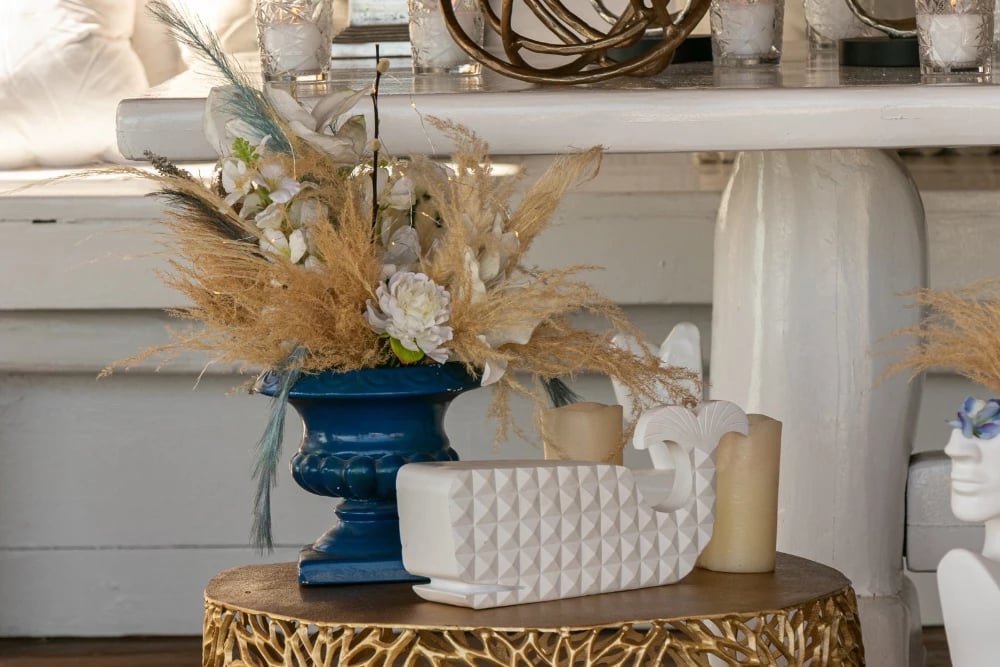 Dekor peshk PISTRIS, polirezine, i bardhë, 40x11x18 cm Dekor peshk PISTRIS, polirezine, i bardhë, 40x11x18 cm