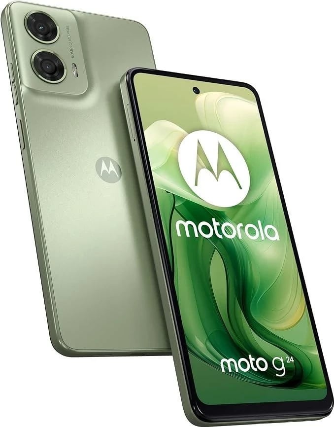 Celular Motorola Moto G24, 6.56" 8+128GB, i gjelbër