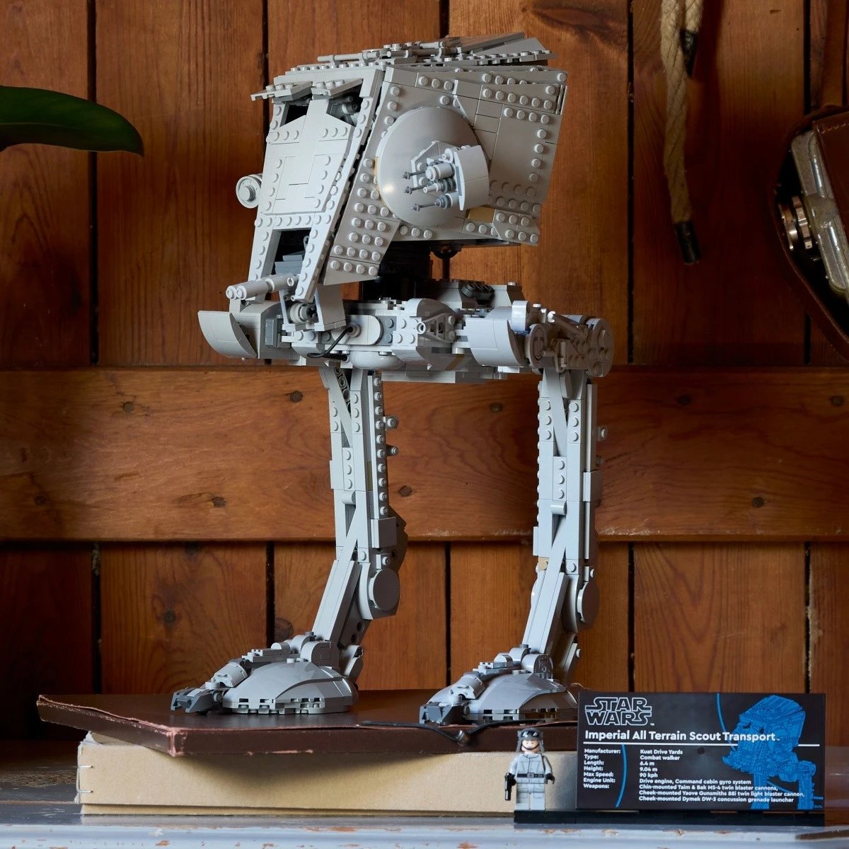 Set LEGO Star Wars AT-ST Walker 75417, Ultimate Collector Series, 1513 pjesë, Gri