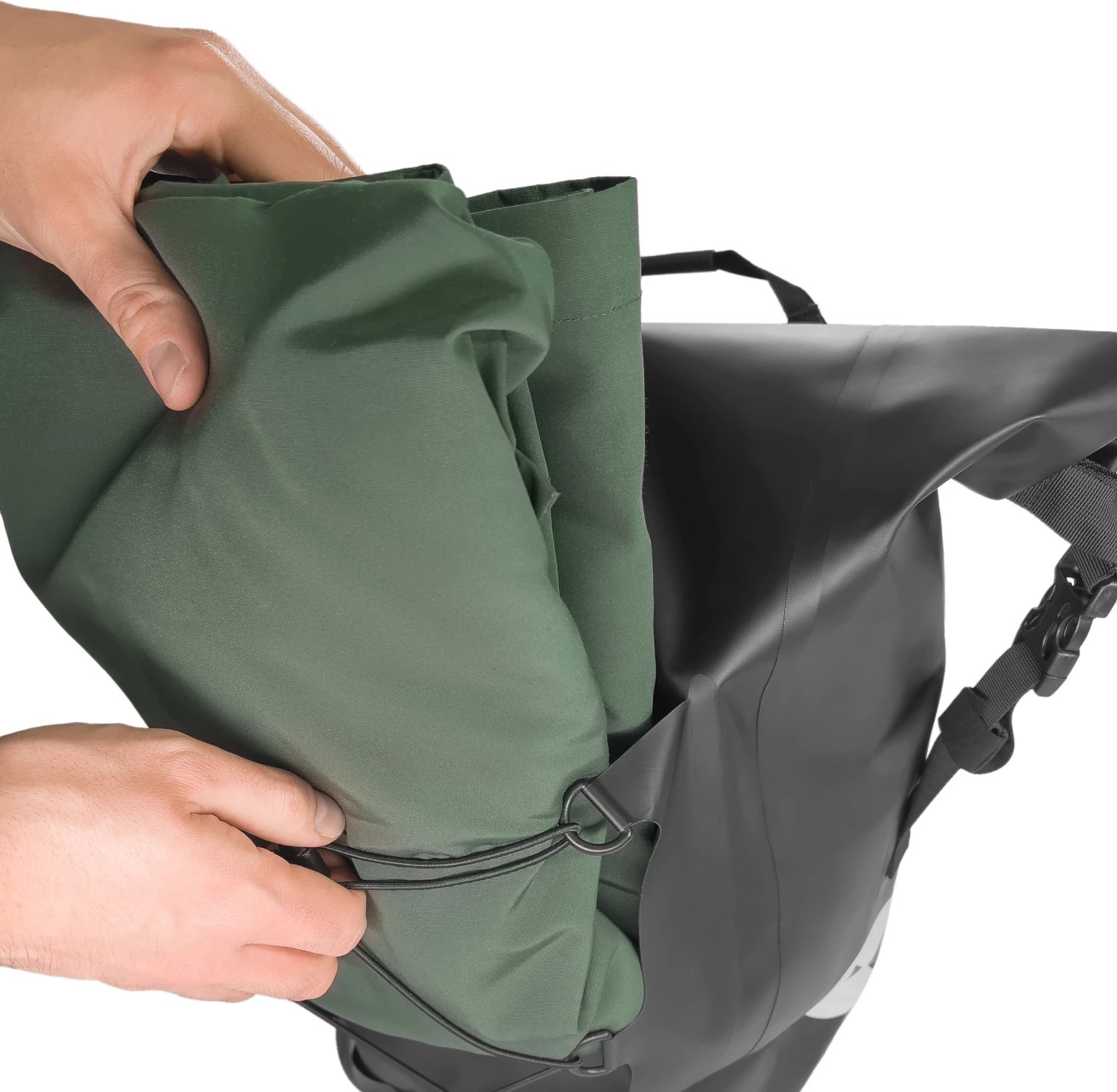 Çantë bagazhi për biçikletë Wozinsky WBB24BK, 25L, e zezë
