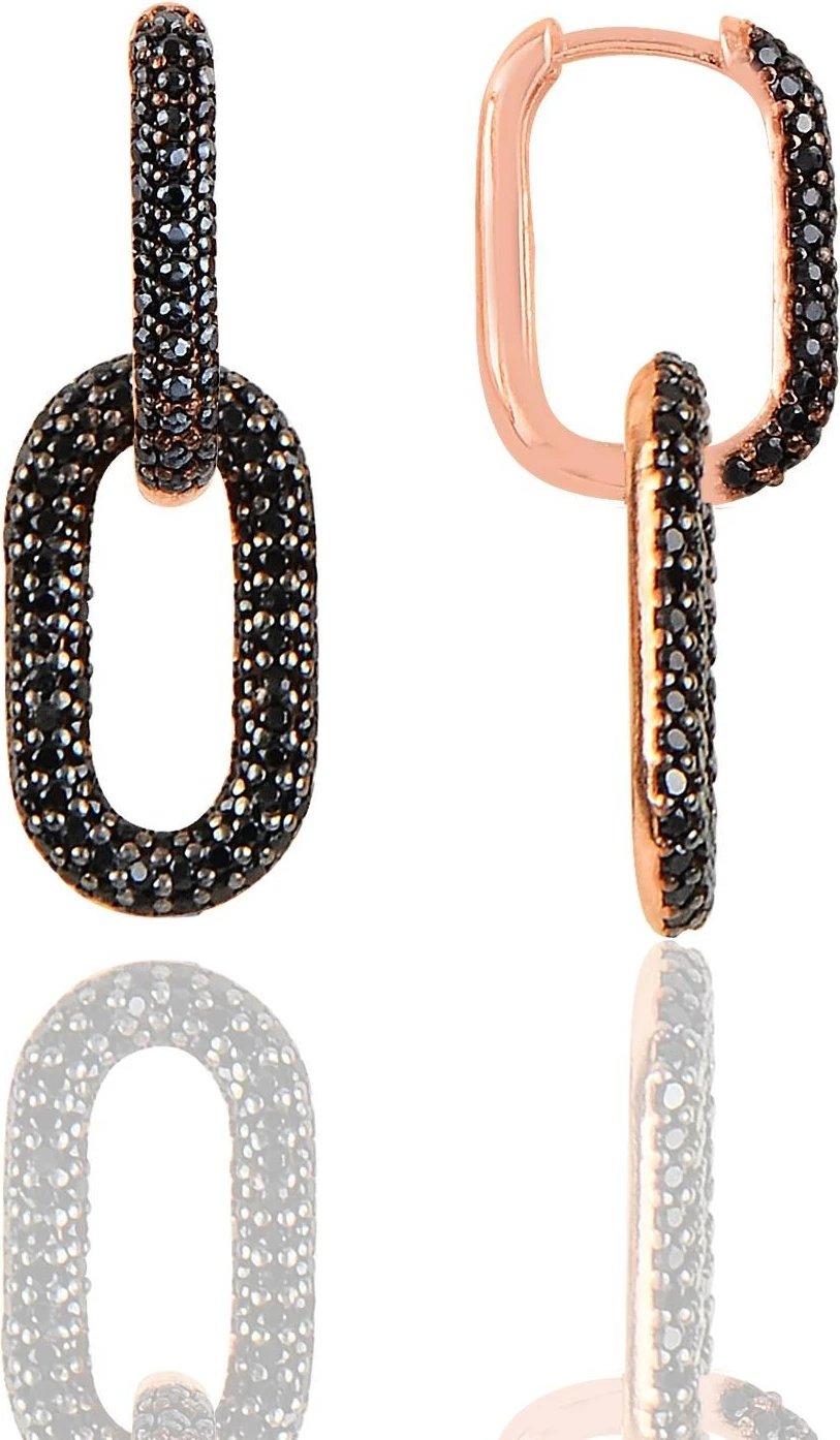 Vathë argjendi Jumeon, ngjyrë e zezë dhe ari rozë, SGTL12113