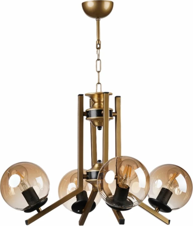 Llambë tavani Opviq, ngjyrë mjaltë dhe ari, 8989-4