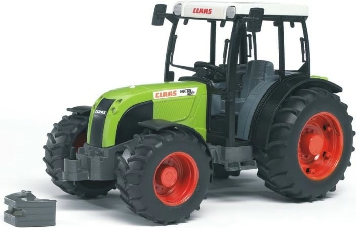 Traktor lodër BRUDER Claas Nectis 267F, plastikë, 1:16, Gjelbër/Kuqe/Bardhë