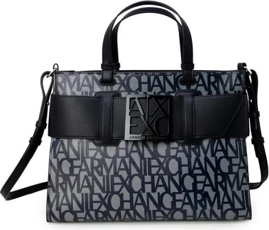 Çantë krahu për femra Armani Exchange, e zezë 