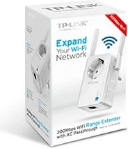 Zgjatues WiFi TP-LINK TL-WA860RE, 300Mb/s, 1xWAN, i bardhë