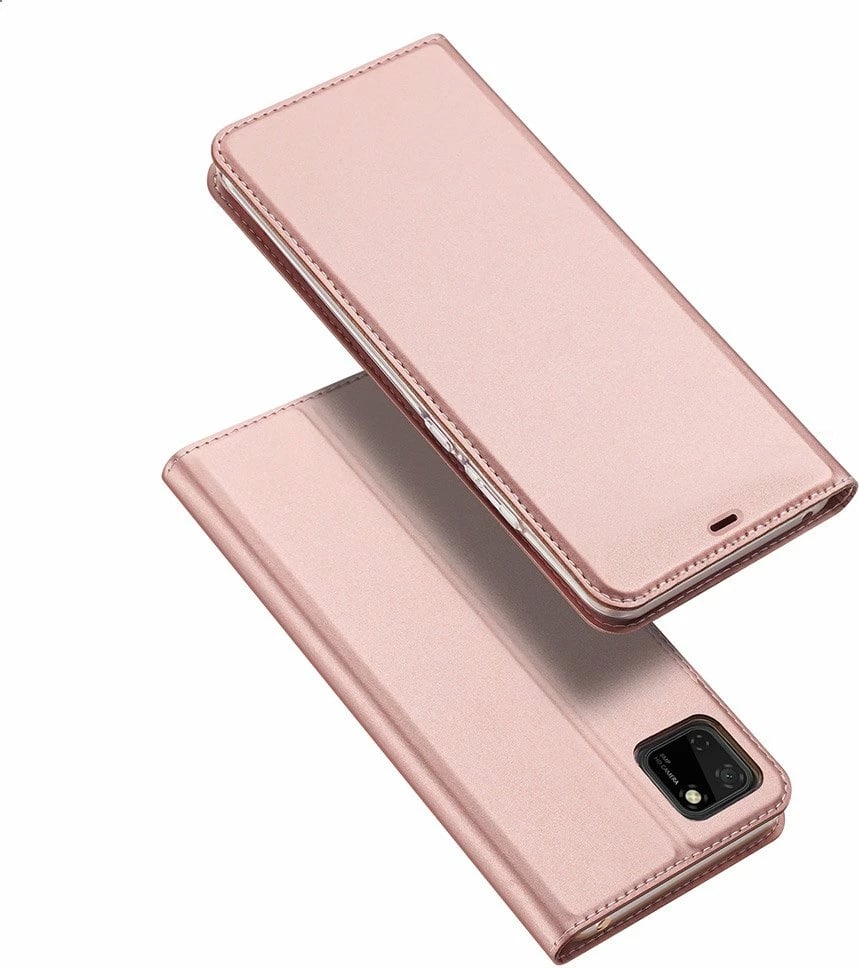 Mbështjellës Dux Ducis Skin Pro për Huawei Y5p, me kapak, rozë